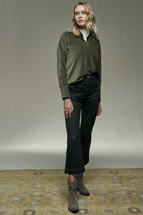  POLO YAKA SWEATSHIRT