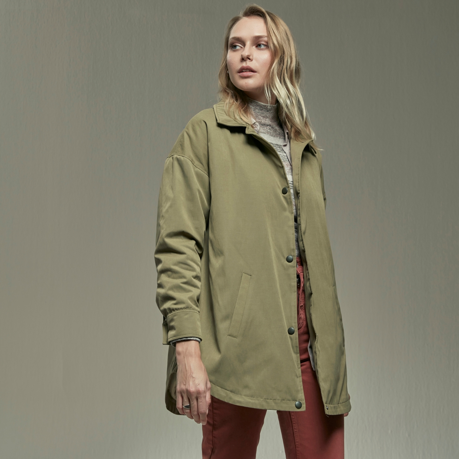 OVERSIZE İNCE MONT CEKET