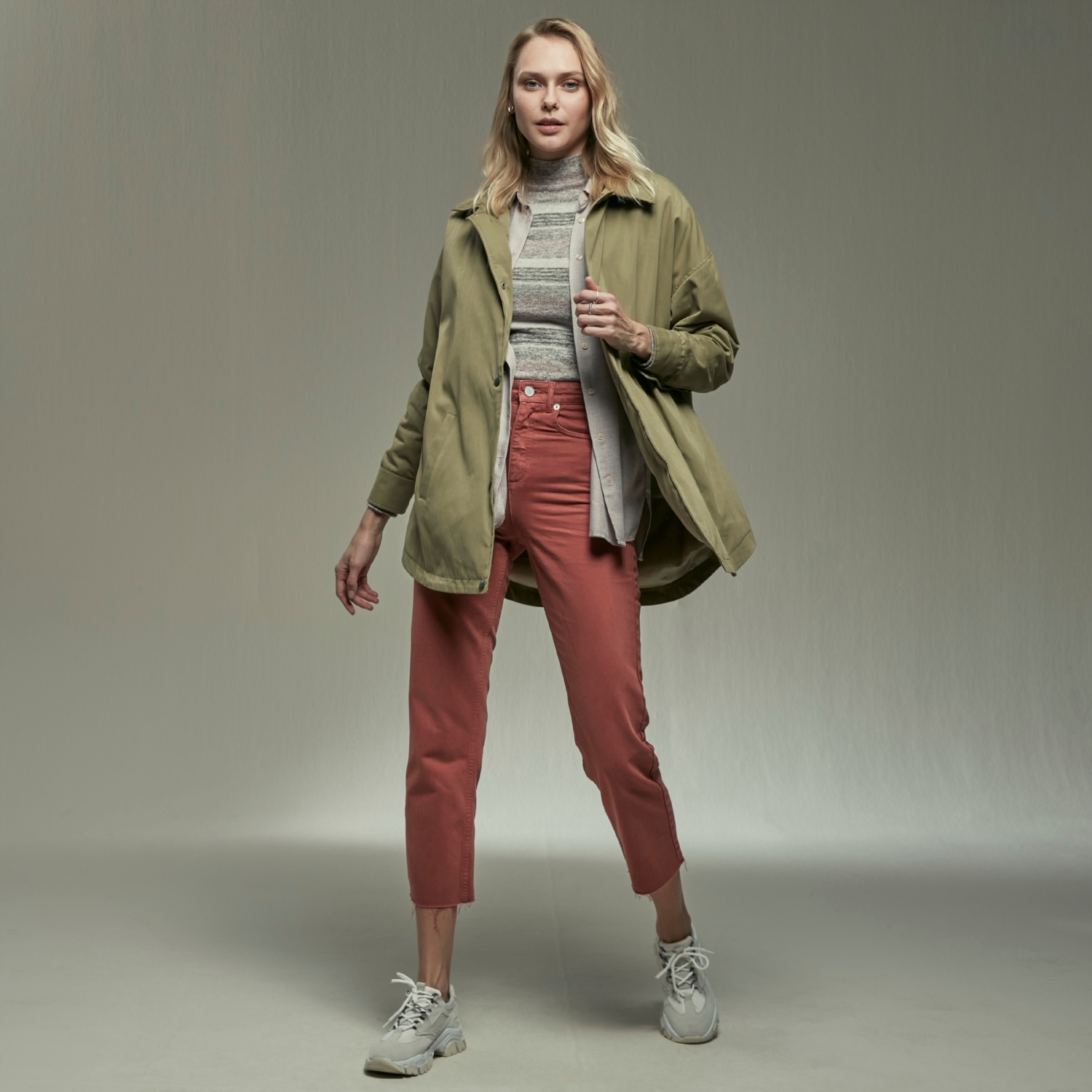 OVERSIZE İNCE MONT CEKET