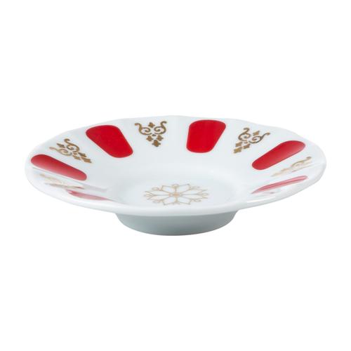  ACEM ÇAY TABAĞI 11CM -KIRMIZI