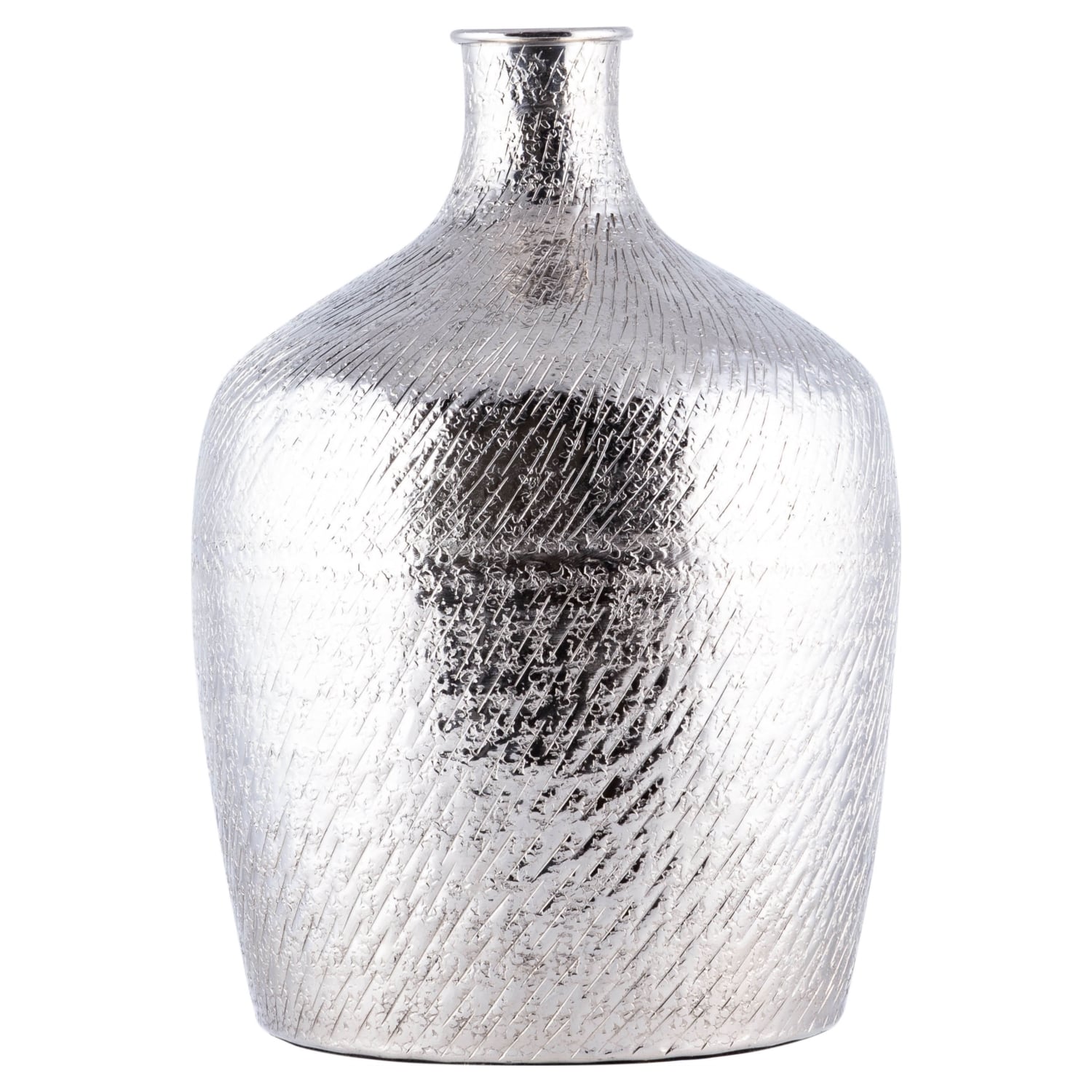 ANTICO GRİ VAZO 33X33X43CM