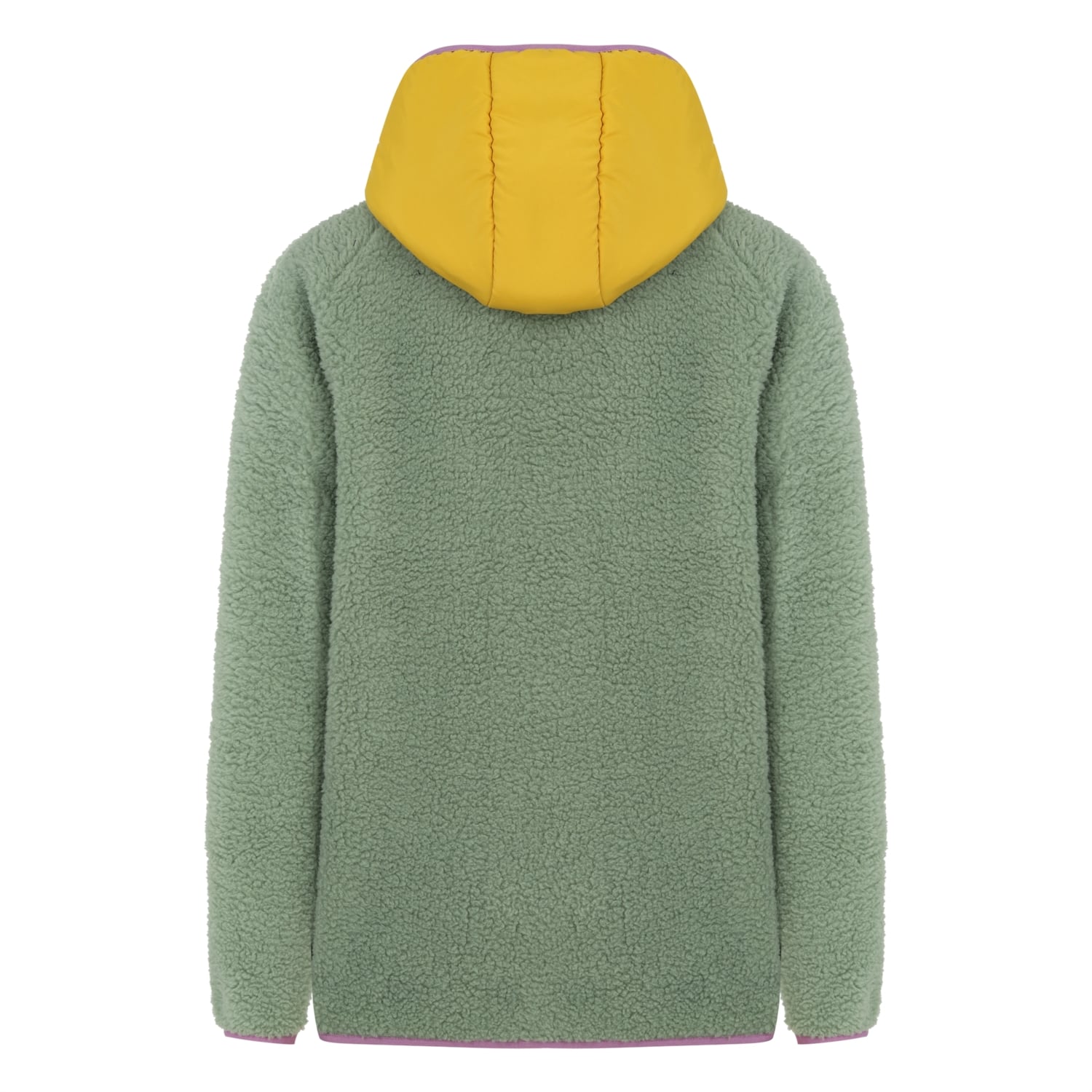 SUNİ YÜNLÜ RENKLİ FERMUARLI SWEATSHIRT