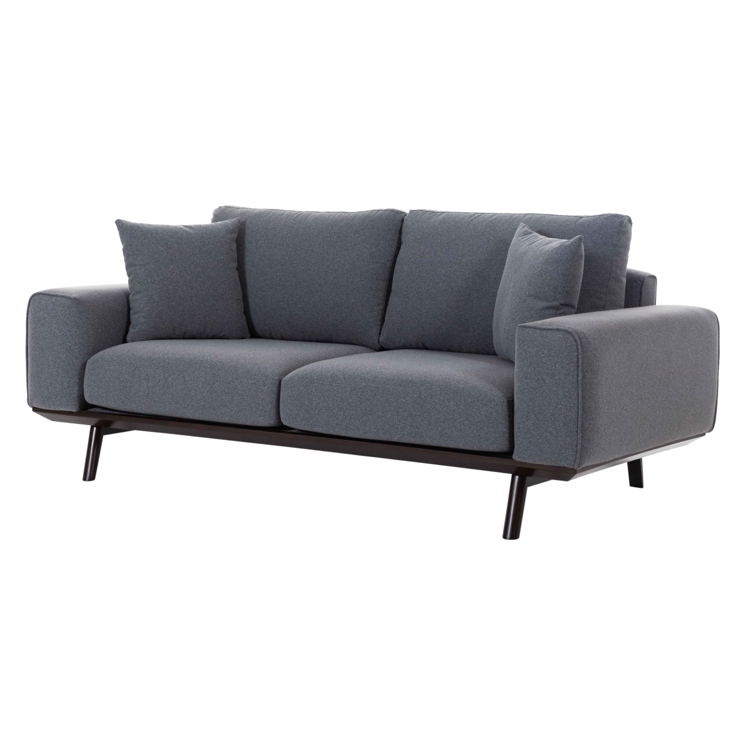 MARE 2'Lİ KOLTUK KOYU GRİ YENİ