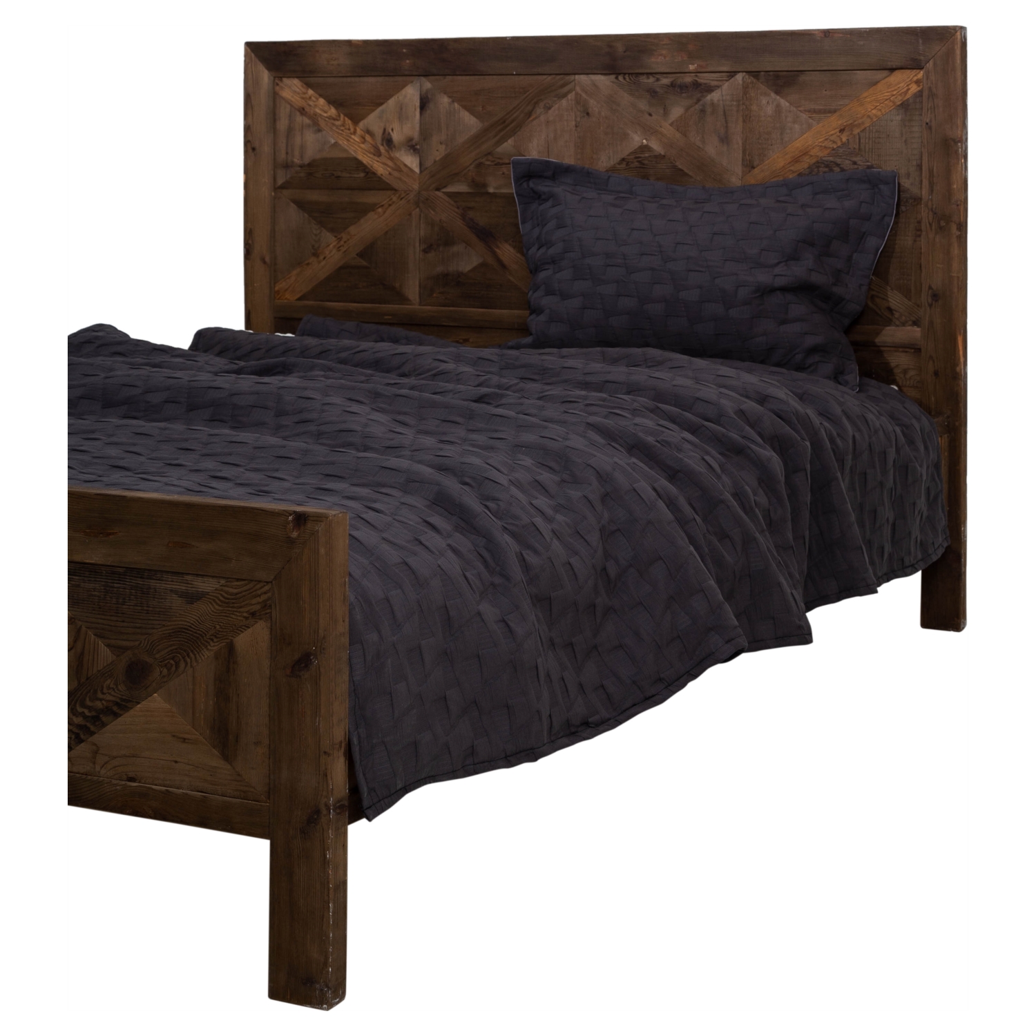 MUCA WALL ANTRASİT YATAK ÖRTÜSÜ TEK K. 180X240