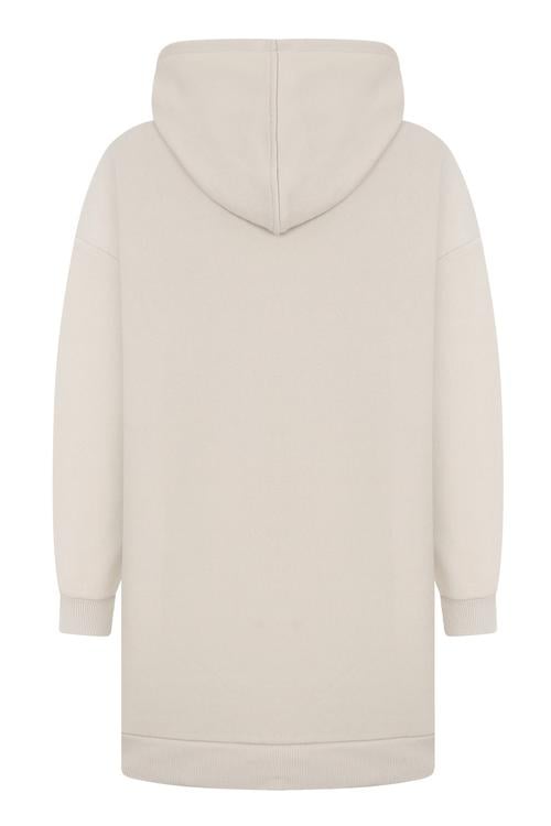  KAPÜŞONLU SWEAT ELBİSE