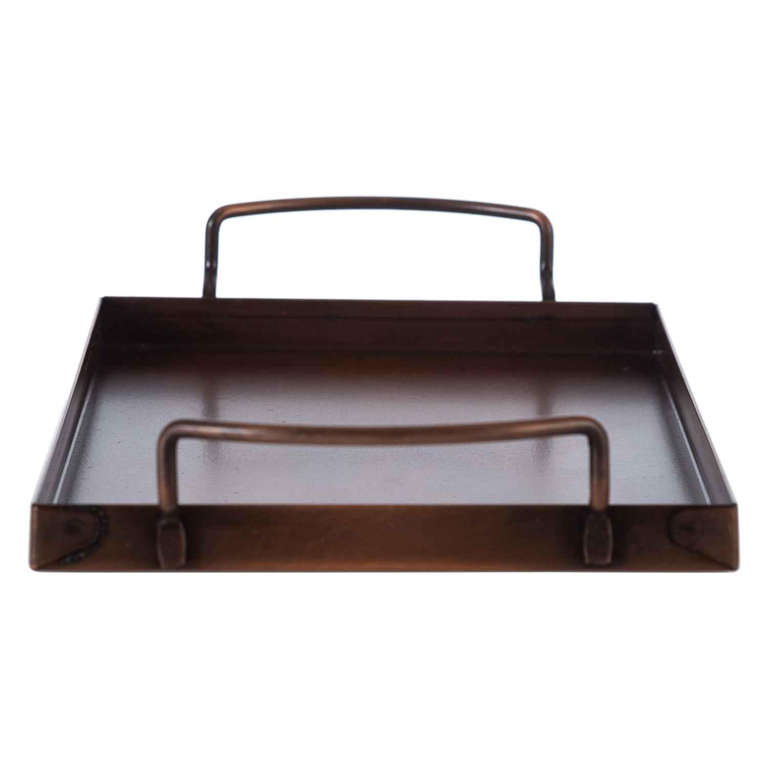 BAKIR RENK SUNUM TEPSİ 25x15x1CM