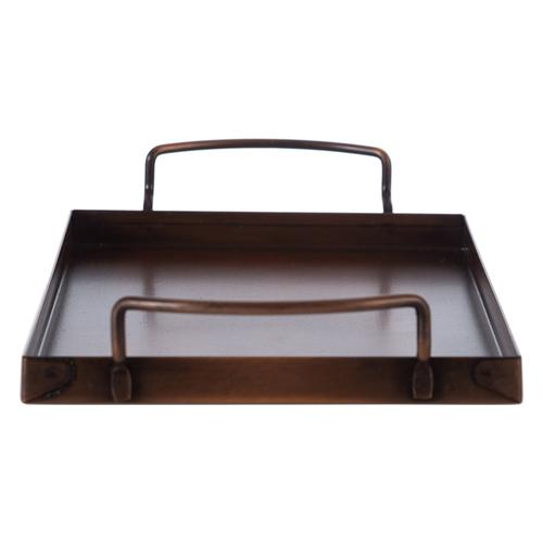  BAKIR RENK SUNUM TEPSİ 25x15x1CM