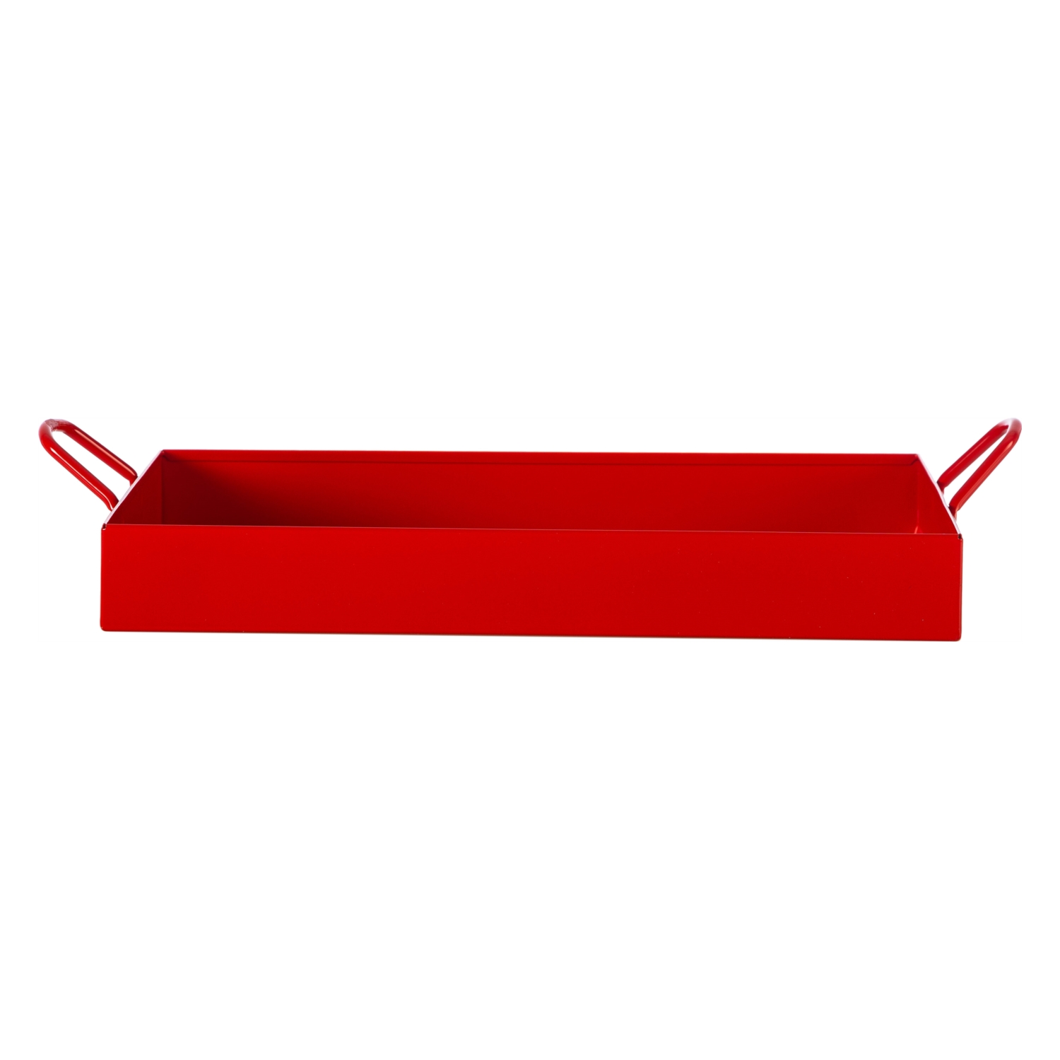 KIRMIZI DİKDÖRTGEN TEPSİ 30x20x4CM