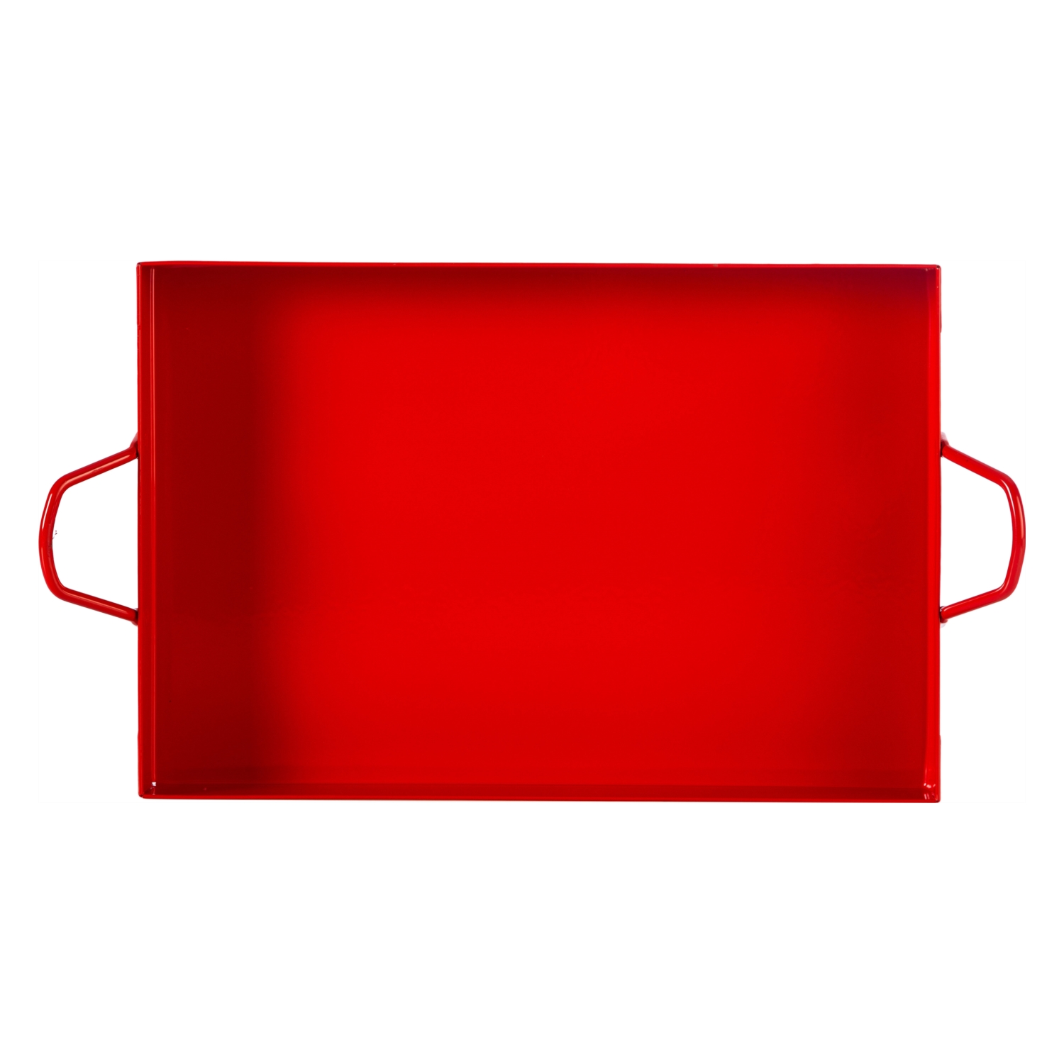 KIRMIZI DİKDÖRTGEN TEPSİ 30x20x4CM