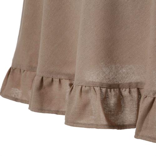  BOSE YUVARLAK MASA ÖRTÜSÜ BEJ 160CM