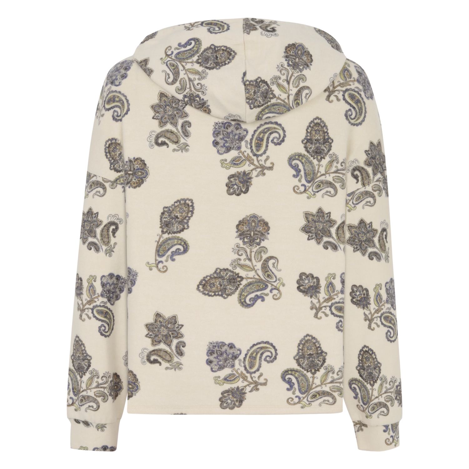 BASKILI KAPÜŞONLU SWEATSHIRT