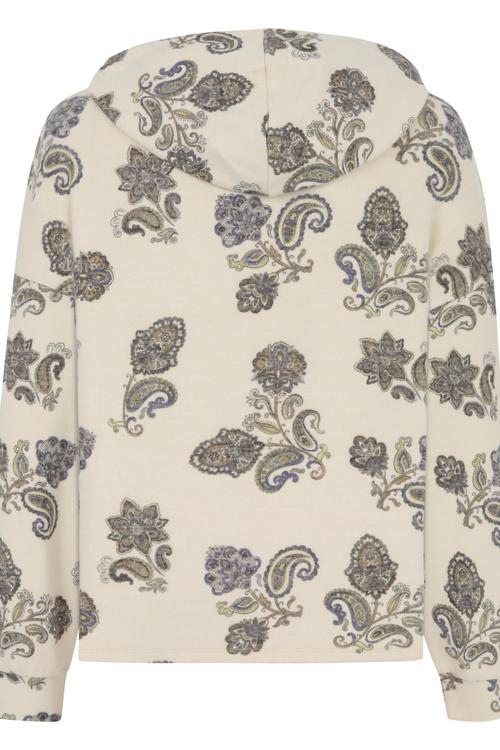  BASKILI KAPÜŞONLU SWEATSHIRT