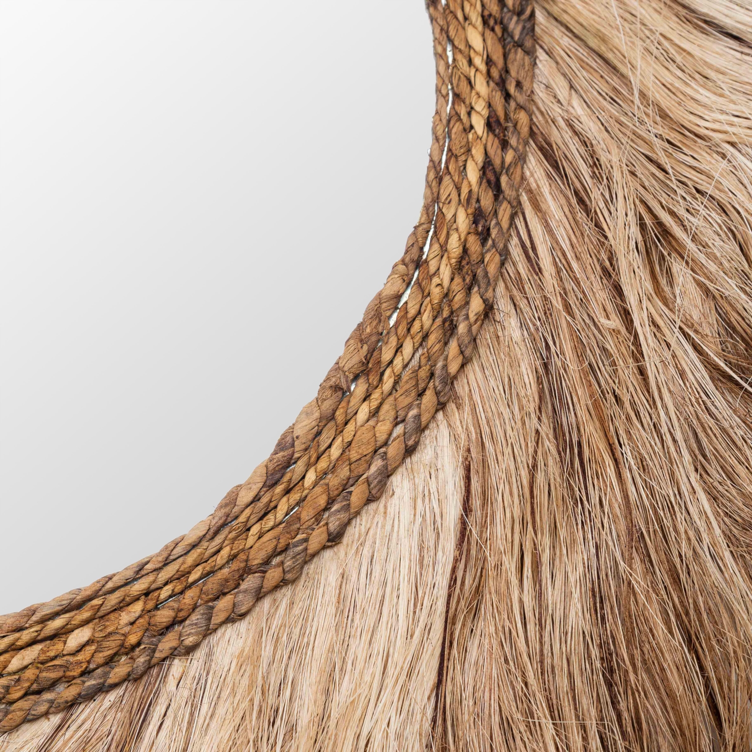 BORA BORA HASIR DUVAR AYNASI 90X90X4 CM