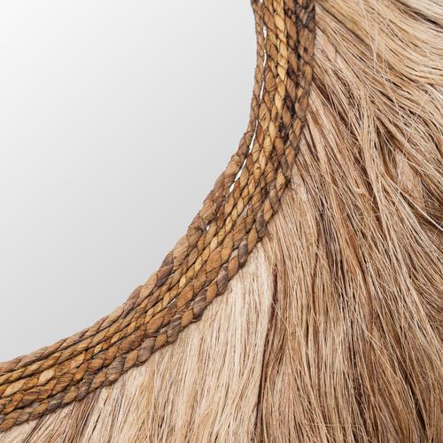  BORA BORA HASIR DUVAR AYNASI 90X90X4 CM