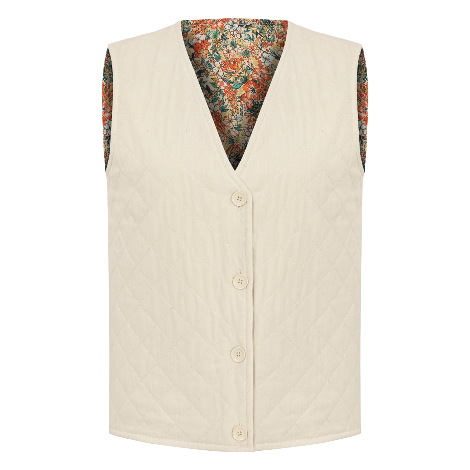 KAPİTONE DÜĞMELİ YELEK