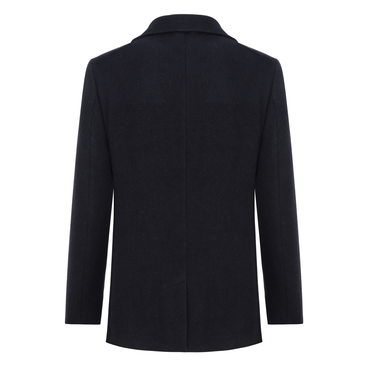 KRUVAZE YAKA DÜĞMELİ CEKET