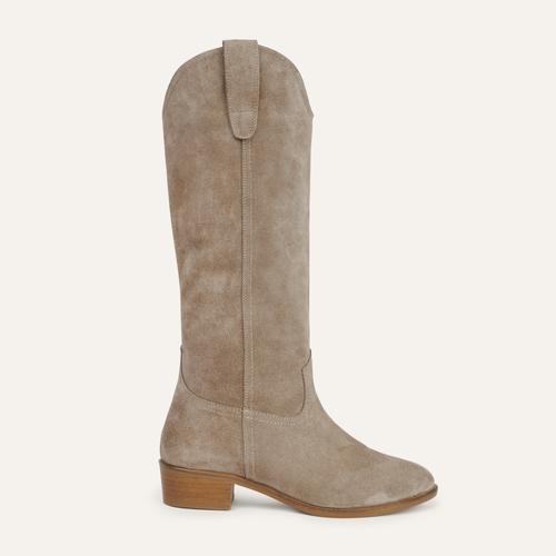  SÜET KOVBOY ÇİZME