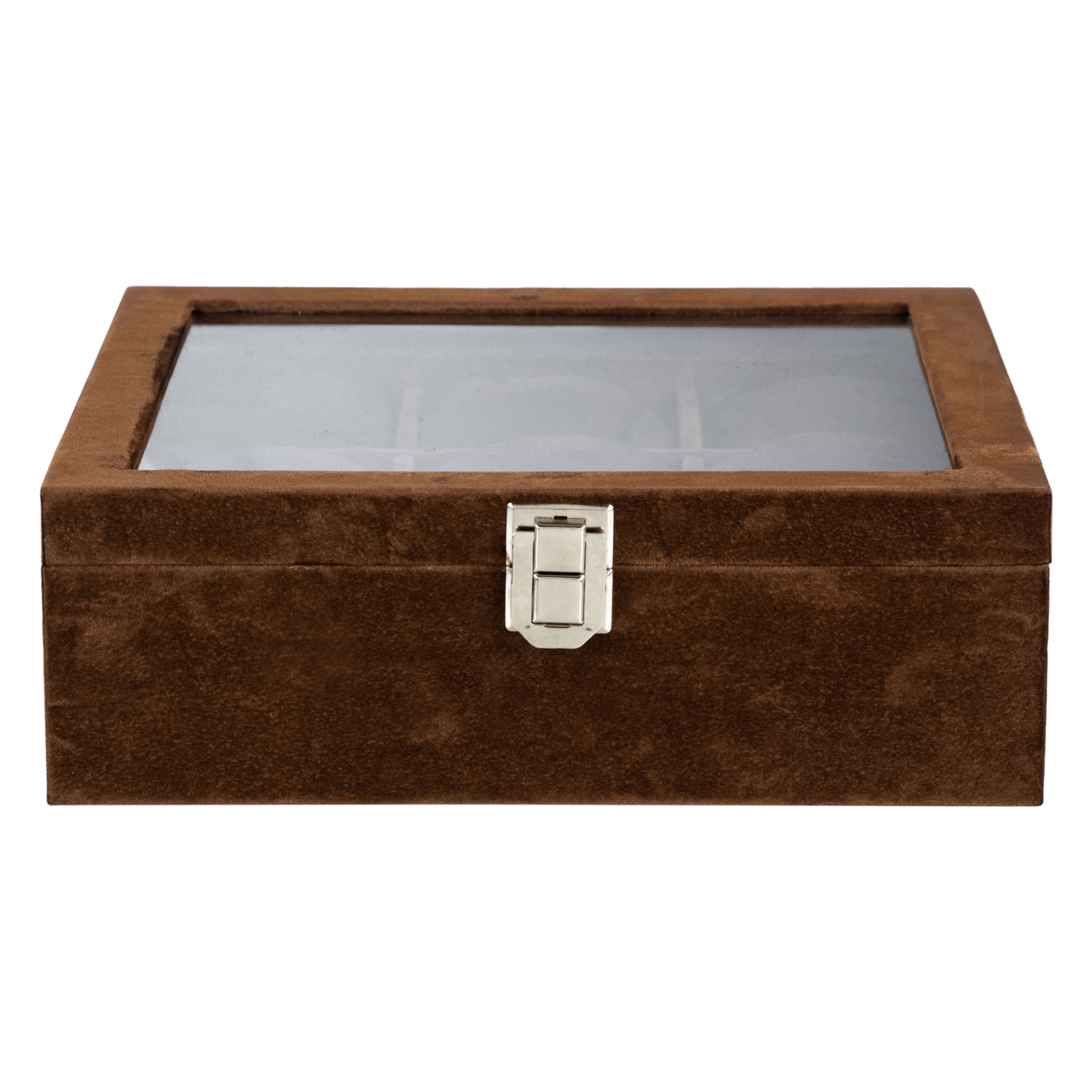 SAAT KUTUSU 9'LU ALCANTARA KAHVE