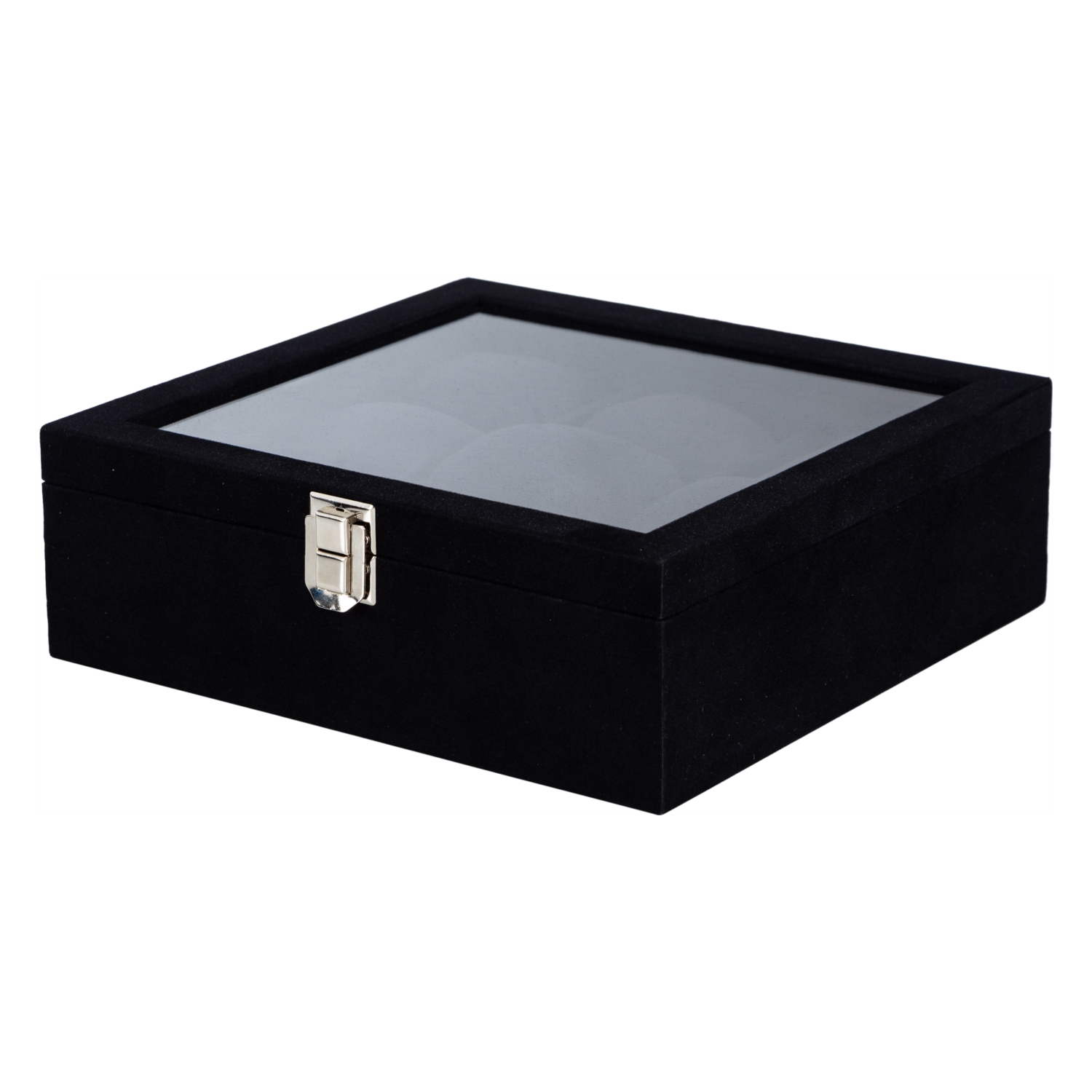 SAAT KUTUSU 9LU ALCANTARA SİYAH