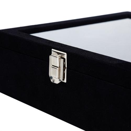  SAAT KUTUSU 9LU ALCANTARA SİYAH