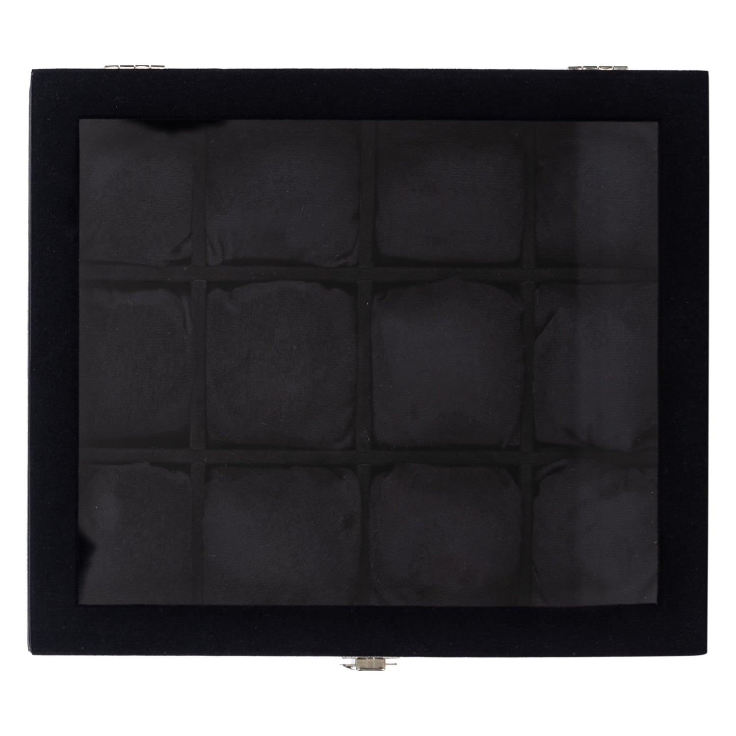 SAAT KUTUSU 12'Lİ ALCANTARA SİYAH