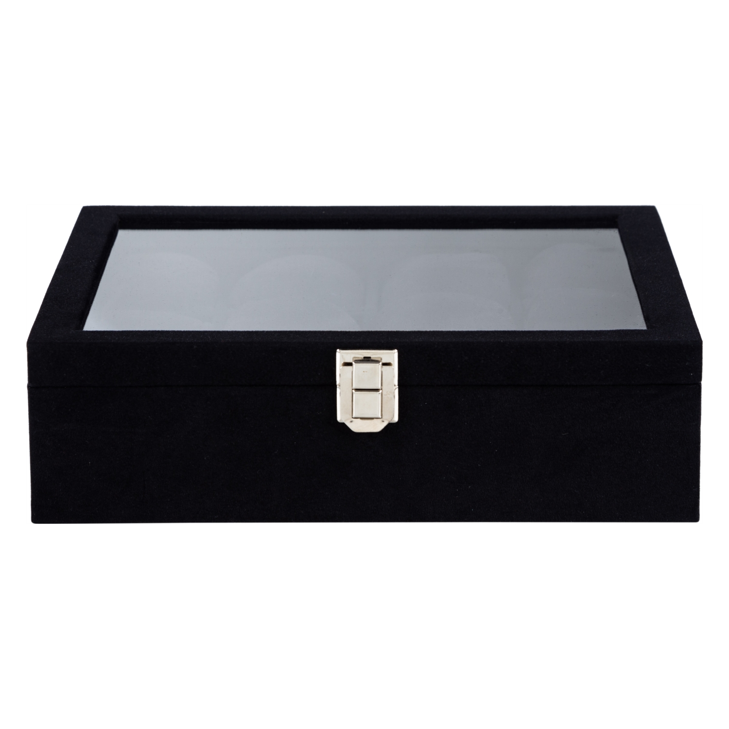 SAAT KUTUSU 12'Lİ ALCANTARA SİYAH