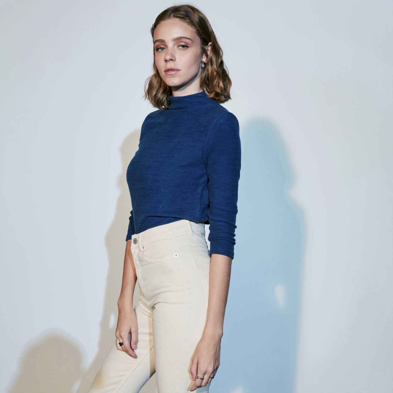 KISA PAÇA STRAIGHT FIT NON DENIM PANTOLON