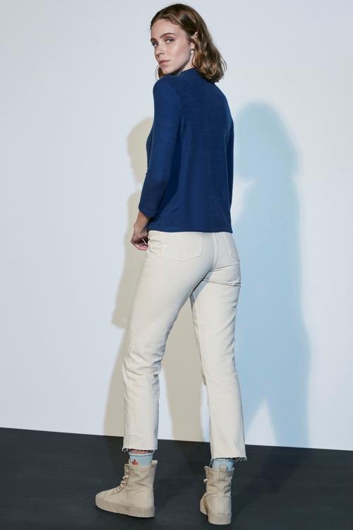  KISA PAÇA STRAIGHT FIT NON DENIM PANTOLON