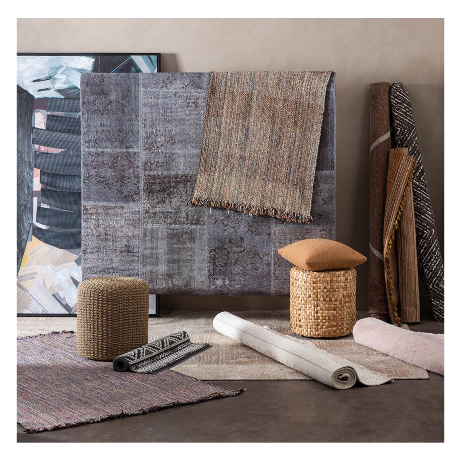 SHIRAZ KİLİM SİYAH 80X150CM