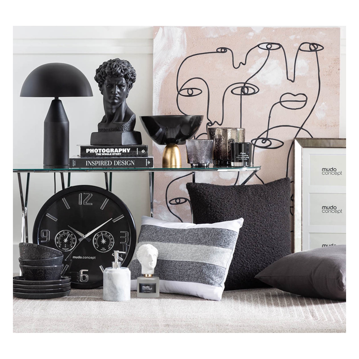 DAVİD SİYAH BÜST BİBLO