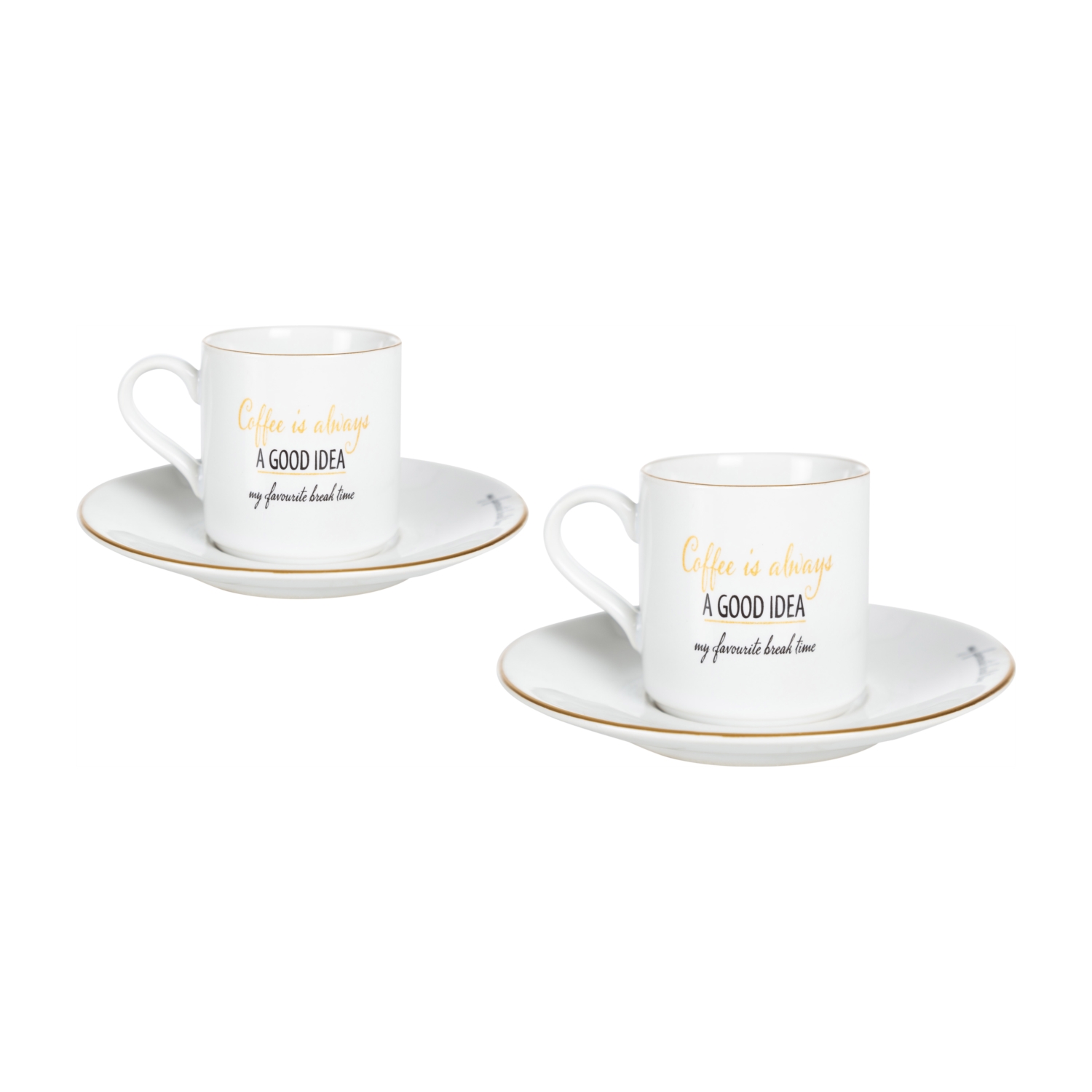 MOTTO KAHVE FİNCANI SETİ 2 Lİ