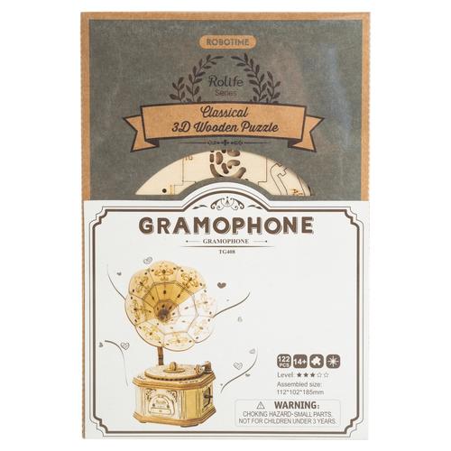  GRAMOFON MİNYATÜR PUZZLE