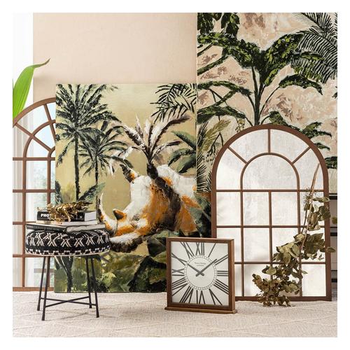  WINDOW METAL AYNA GOLD  94X132CM