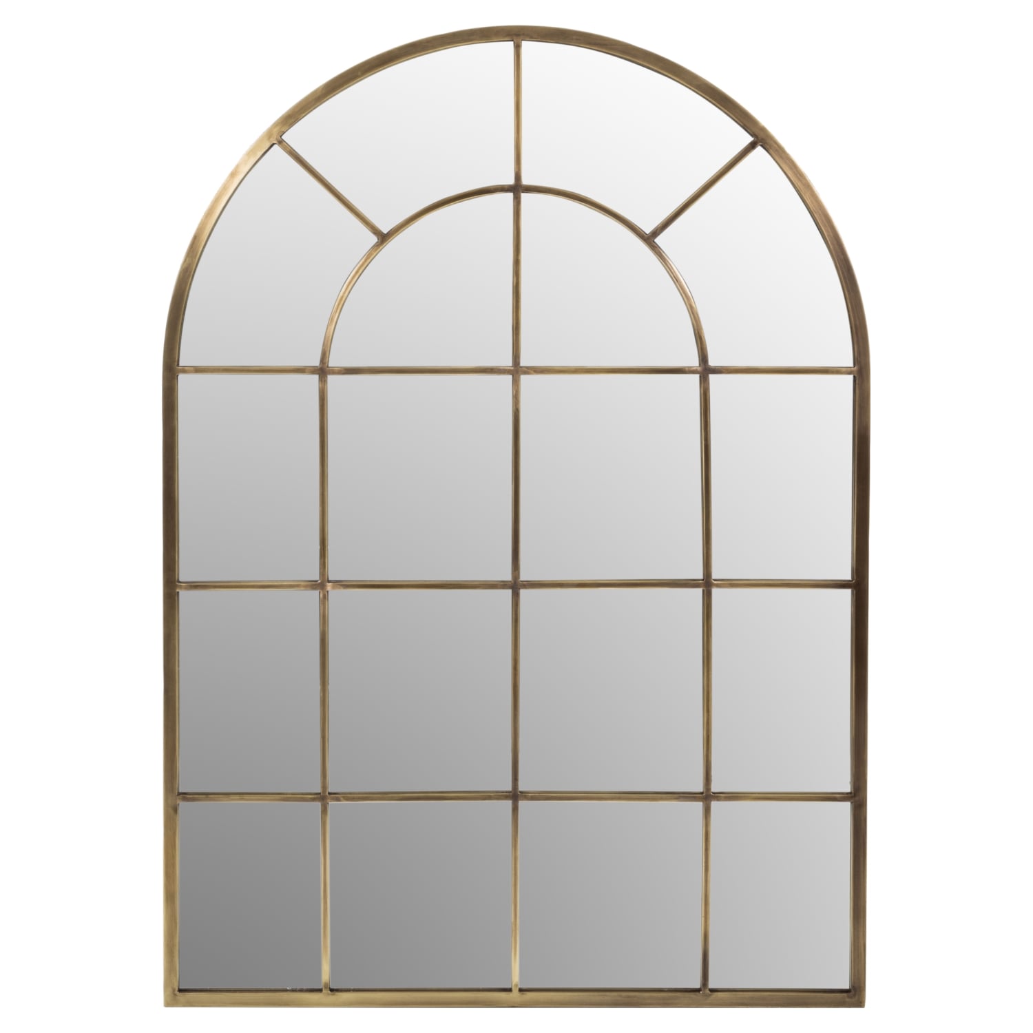 WINDOW METAL AYNA GOLD  94X132CM