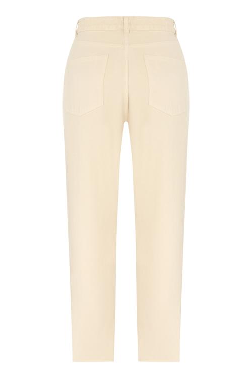  KISA PAÇA STRAIGHT FIT NON DENIM PANTOLON