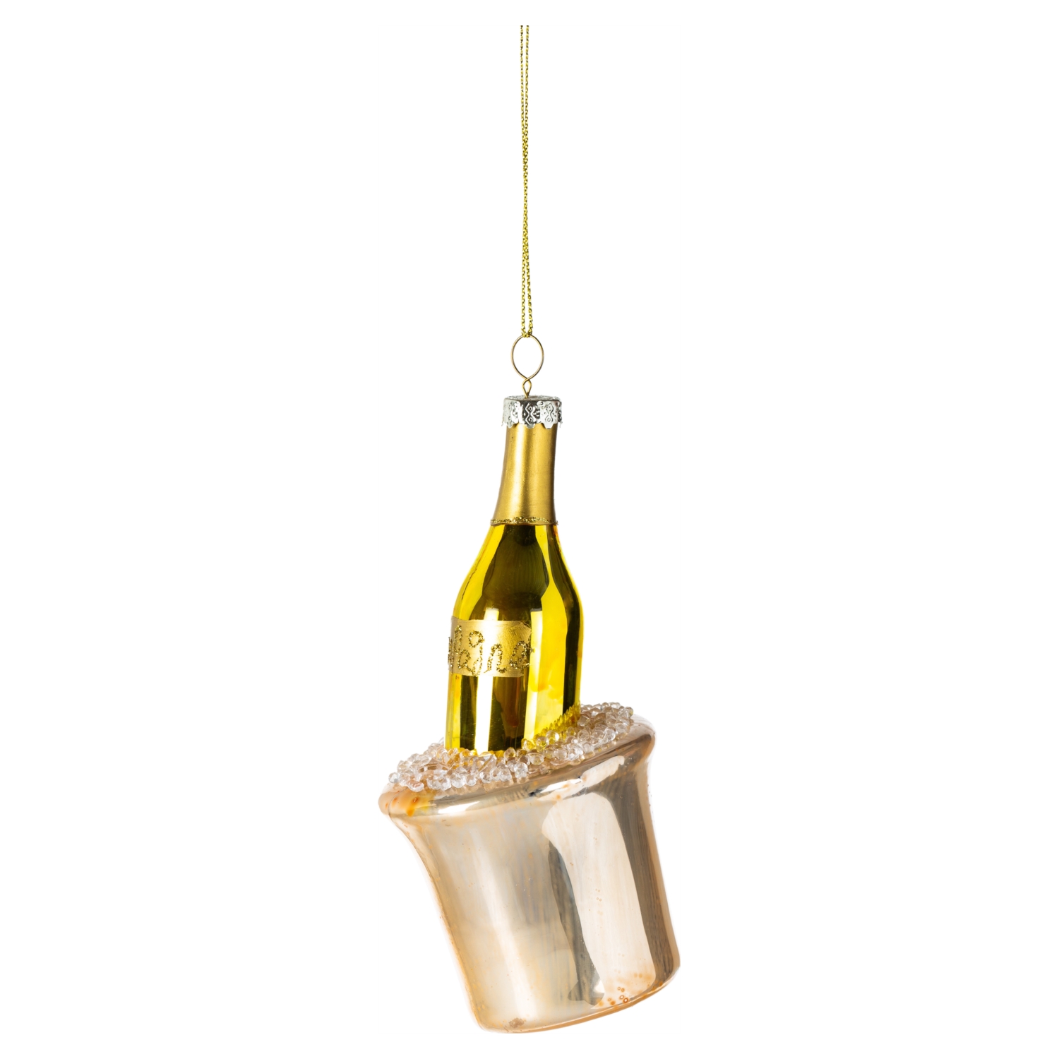 CHAMPAGNE AĞAÇ SÜSÜ 7X5