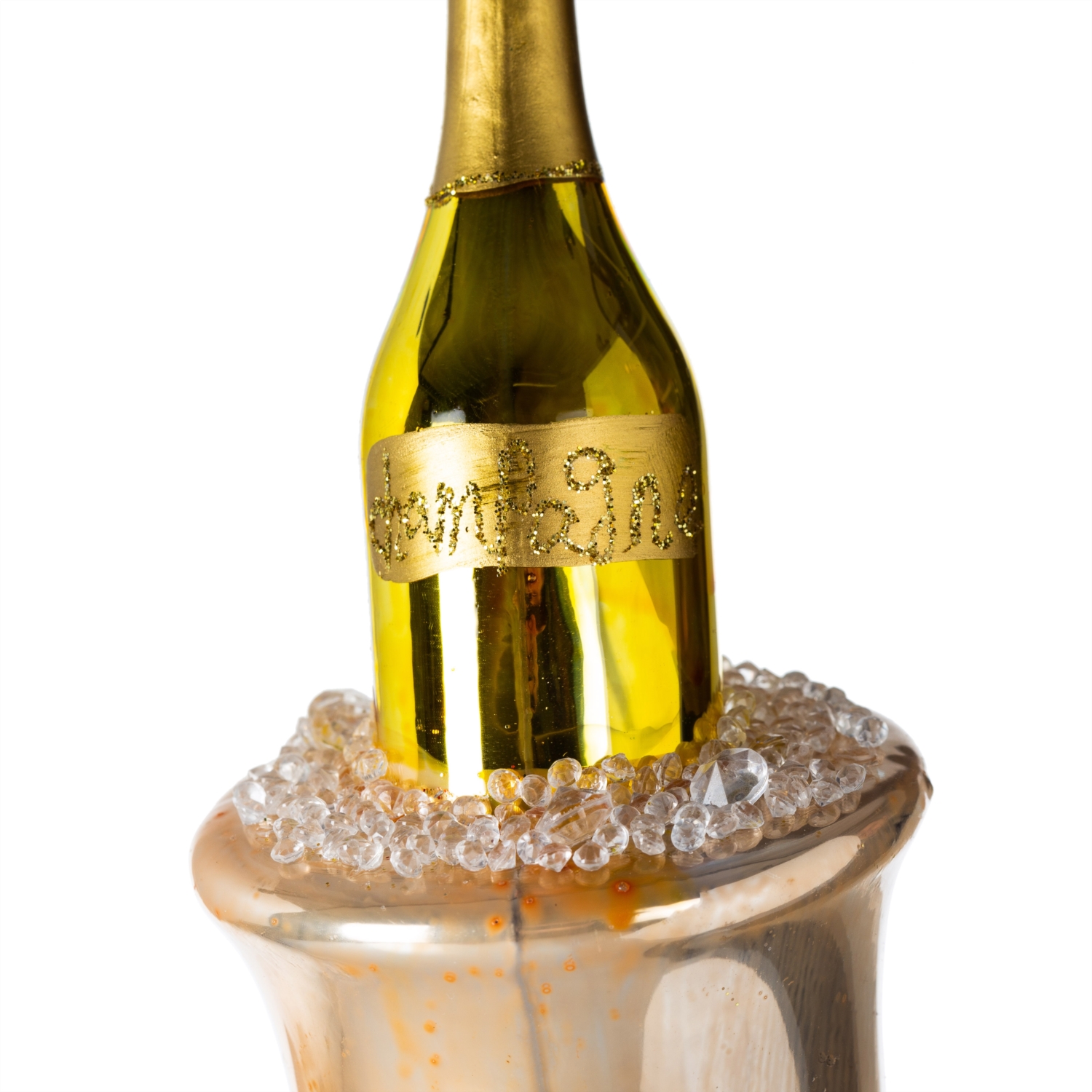 CHAMPAGNE AĞAÇ SÜSÜ 7X5