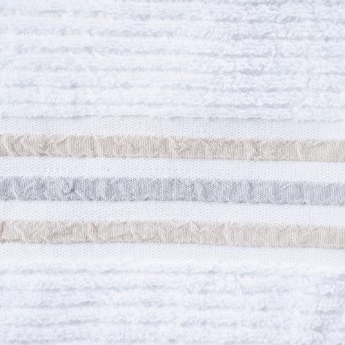  MARIA YÜZ HAVLUSU BEYAZ BEJ 50X80CM