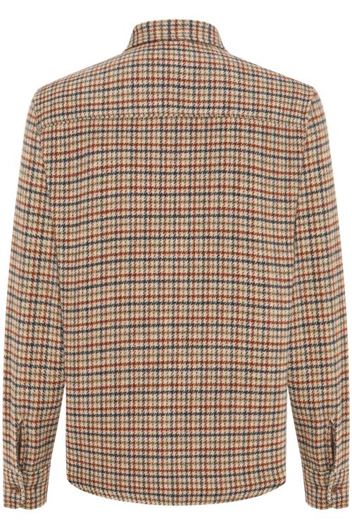  EKOSELİ YÜN KARIŞIMLI REGULAR FIT GÖMLEK