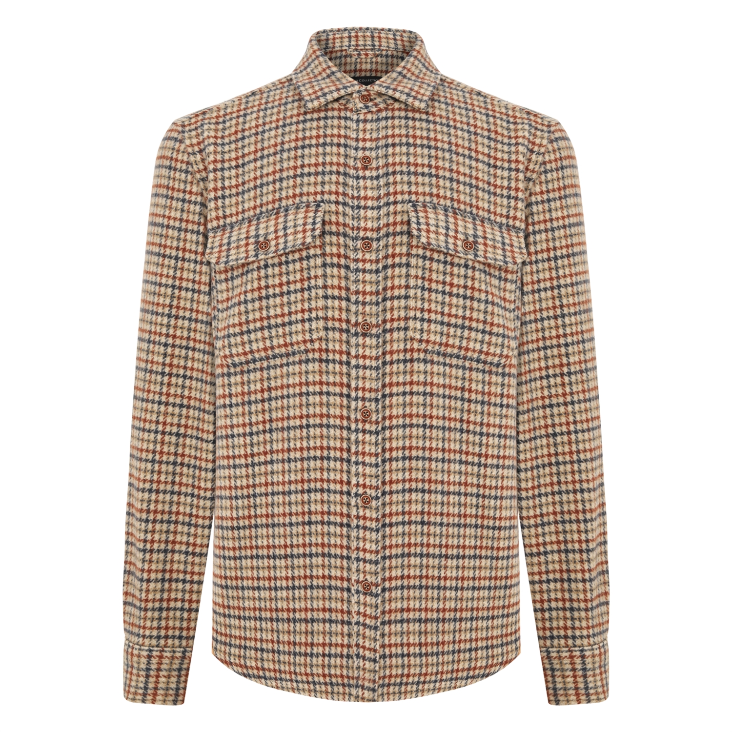 EKOSELİ YÜN KARIŞIMLI REGULAR FIT GÖMLEK