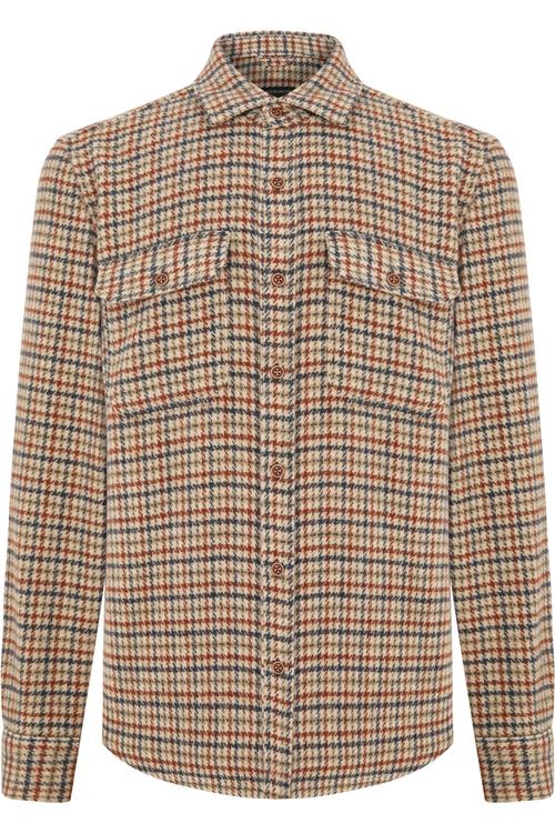  EKOSELİ YÜN KARIŞIMLI REGULAR FIT GÖMLEK