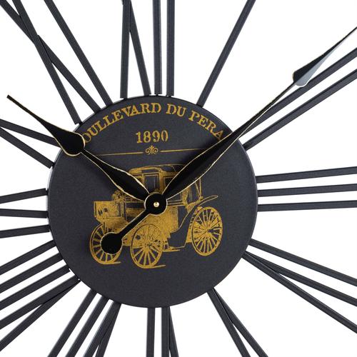  KENSINGTON - BLACK DUVAR SAATİ 90CM