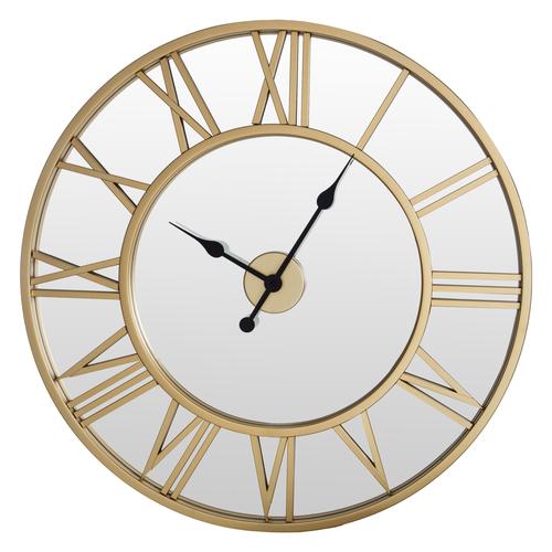  GOLD MIRROR DUVAR SAATİ 76CM