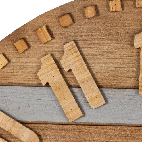  WOODEN LOOK DUVAR SAATİ 68X68X4 CM