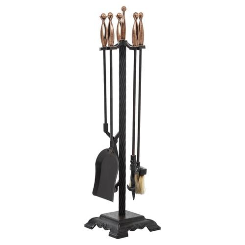  WORLD BRONZ ŞÖMİNE AKSESUAR SETİ 80CM