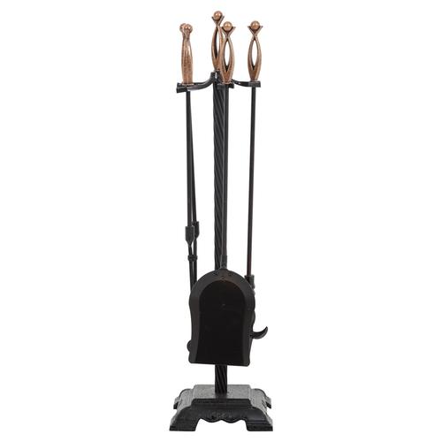  WORLD BRONZ ŞÖMİNE AKSESUAR SETİ 80CM