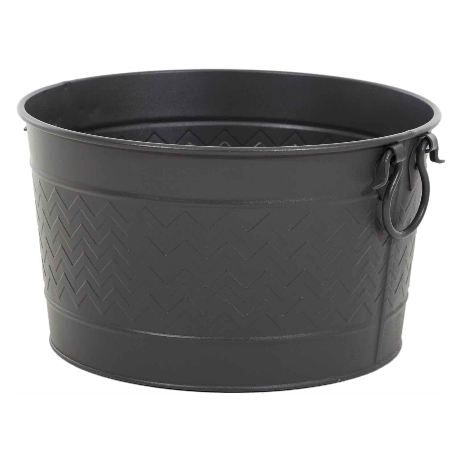 CLASSIC SİYAH ODUN KOVASI 43CM