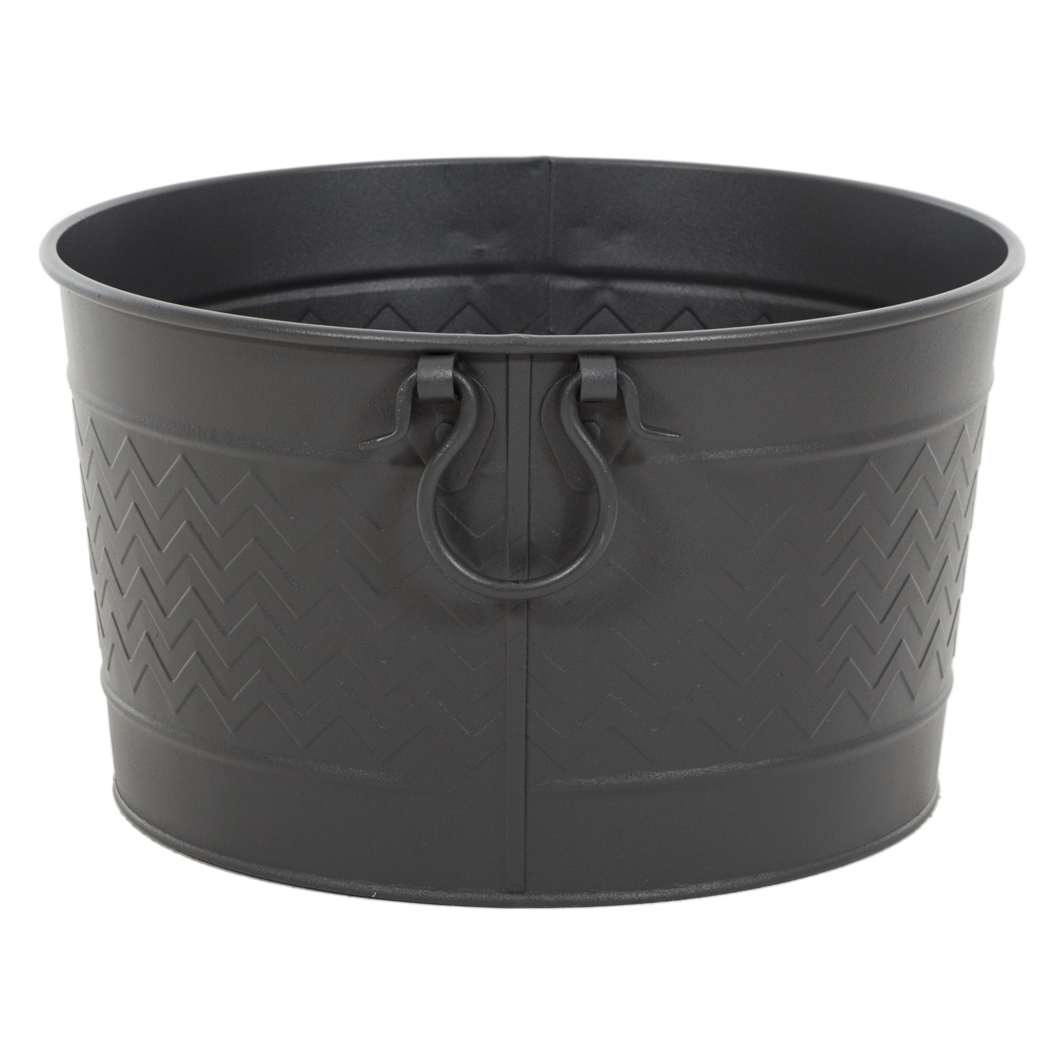 CLASSIC SİYAH ODUN KOVASI 43CM