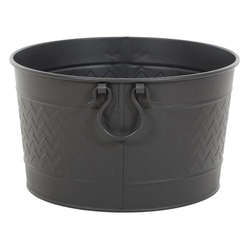  CLASSIC SİYAH ODUN KOVASI 43CM