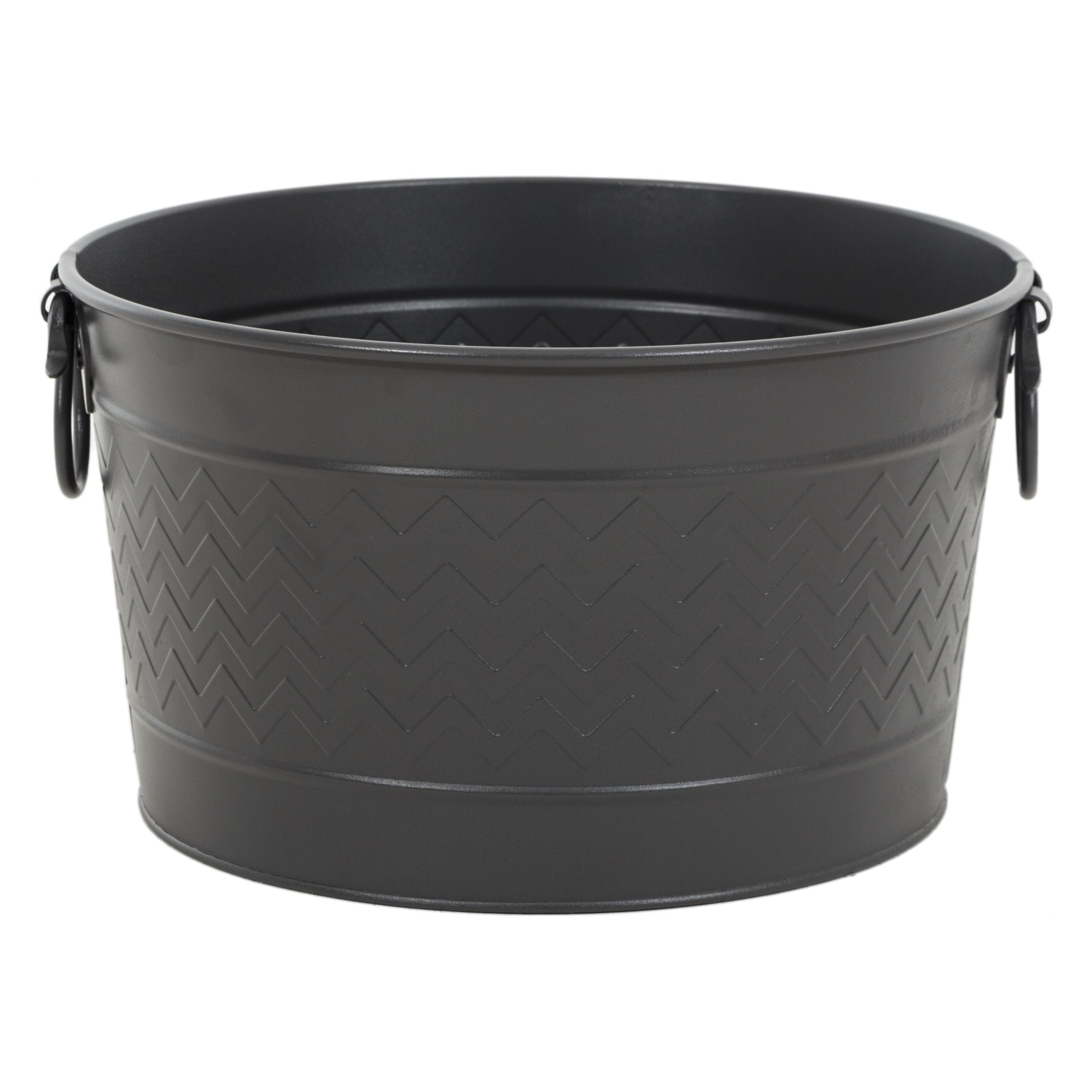 CLASSIC SİYAH ODUN KOVASI 43CM